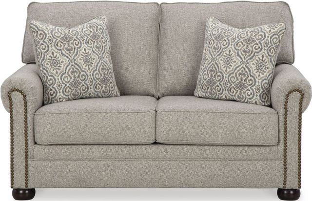 Signature Design by Ashley® Gaelon Dune Loveseat | Big Sandy Superstore ...