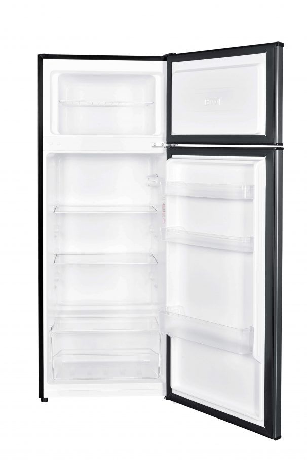 Danby® 7.4 Cu. Ft. Black with Stainless Steel Counter Depth Top Freezer Refrigerator 13