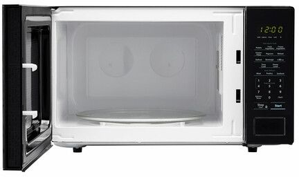 Sharp® Carousel® 1.1 Cu. Ft. Black Countertop Microwave Oven-1