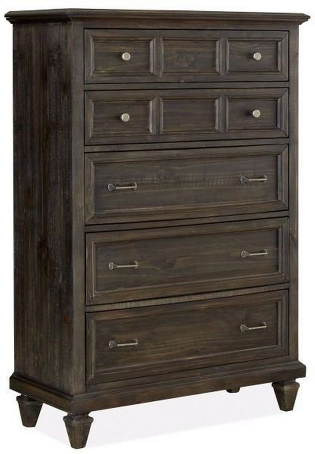Magnussen Home® Calistoga Weathered Charcoal Drawer Chest-1