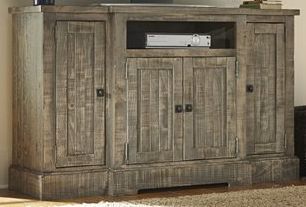 Progressive® Furniture Meadow Weathered Gray 72" Console 0