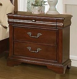 Lifestyle 4116A Cherry Nightstand-0