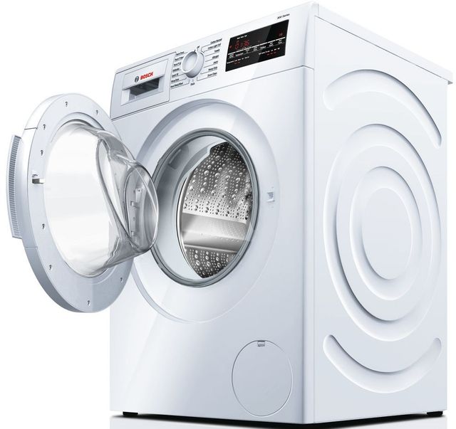 Bosch 300 Series Compact Front Load Washer-White-WAT28400UC - 1