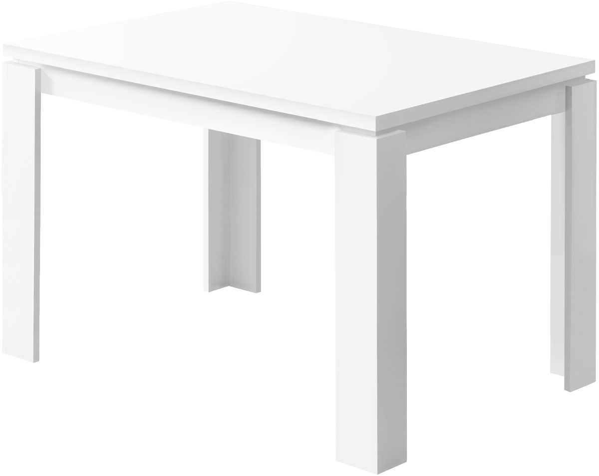 Small high best sale gloss dining table