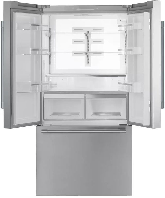 Thermador® Freedom® 20.8 Cu. Ft. Stainless Steel Counter Depth French Door Refrigerator-1