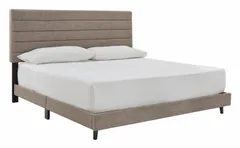 Signature Design by Ashley® Vintasso Gray King Upholstered Bed