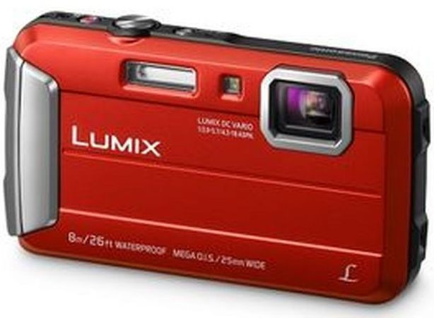Panasonic® LUMIX Red 16.1MP Active Lifestyle Tough Camera 1