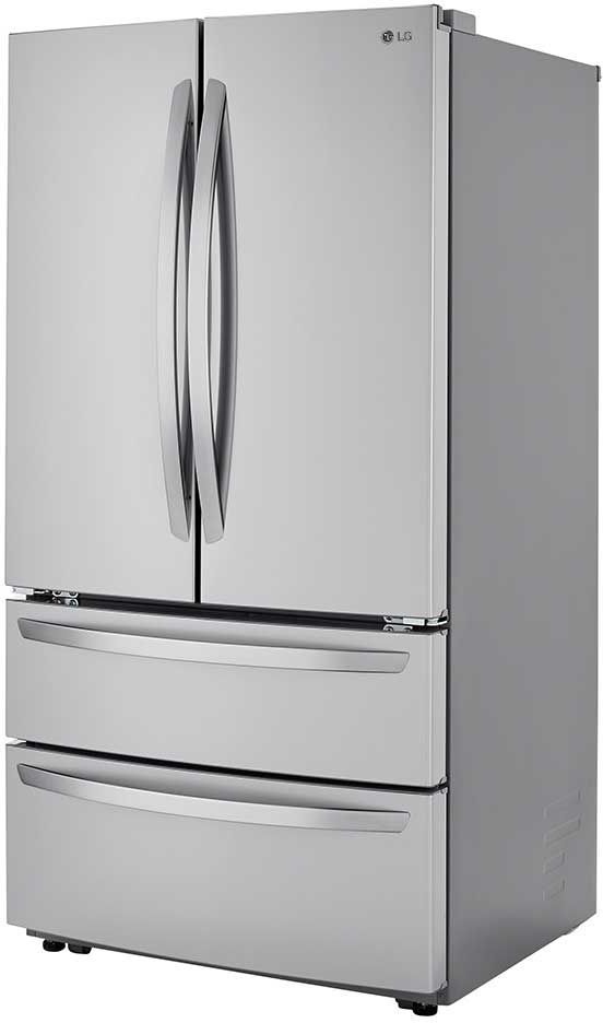 Réfrigérateur à portes françaises de 36 po LG® de 26,9 pi³ - Acier inoxydable résistant aux traces de doigts 4