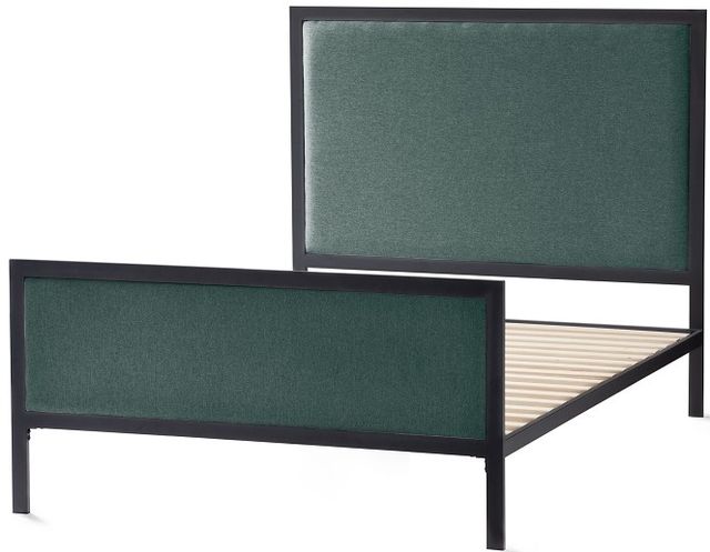 Malouf® Designer Clarke Spruce Queen Panel Bed 4