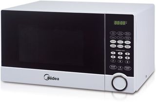 Midea® 0.9 Cu. Ft. White Countertop Microwave