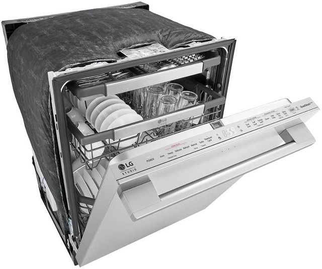 LG Studio 24" PrintProof™ Stainless Steel Top Control Built In Dishwasher-2