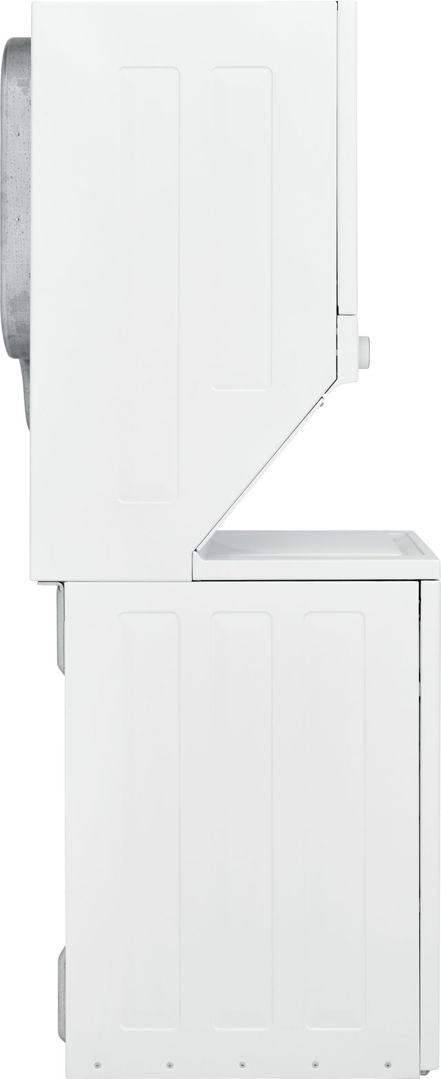Frigidaire® 3.9 Cu. Ft. Washer, 5.6 Cu. Ft. Dryer White Electric Stack Laundry 10