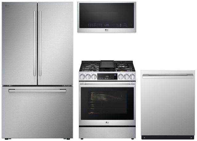 LG Studio Natural Gas Kitchen Package