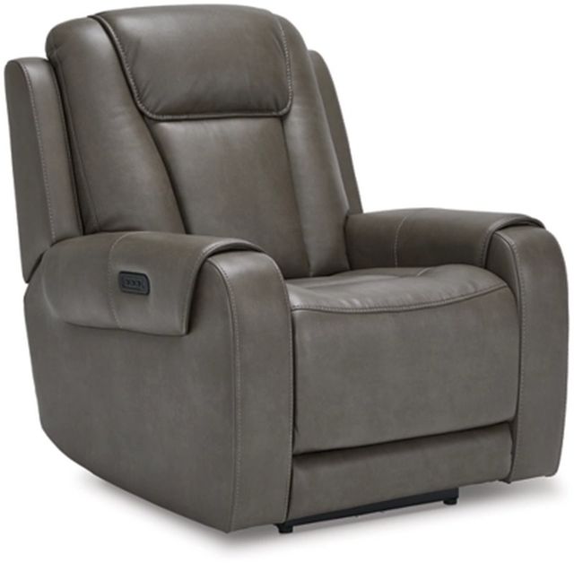 Signature Design by Ashley® Card Player Cappuccino Power Recliner ...