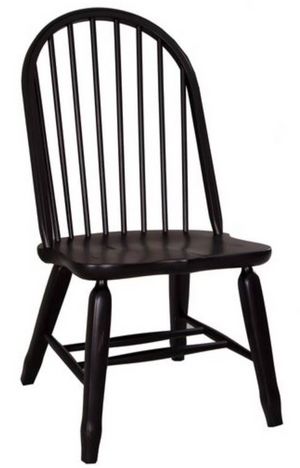 Liberty Furniture Treasures Black Bow Back Side Chair - Set of 2