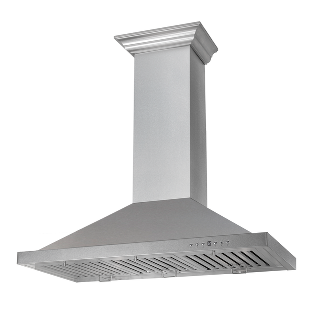 ZLINE 30" Snow Finished 304 Stainless Steel Wall Mount Range Hood