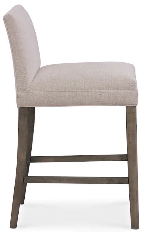 Bassett® Furniture Marge Greylan Maple Parsons Counter Stool | Weathers