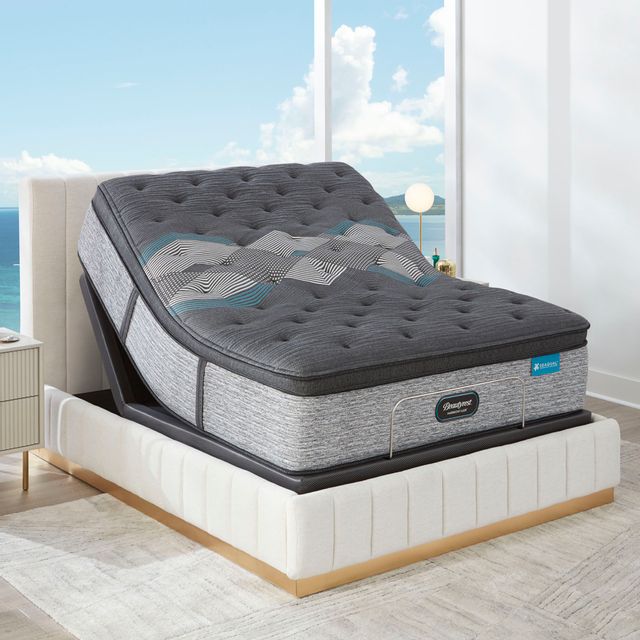 Beautyrest® Blue Stream Medium Pocketed Coil Pillow Top Double Mattress 5