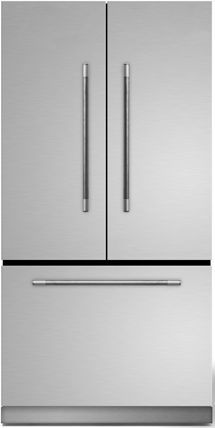 AGA Mercury 22.2 Cu. Ft. Stainless Steel Counter Depth French Door Refrigerator