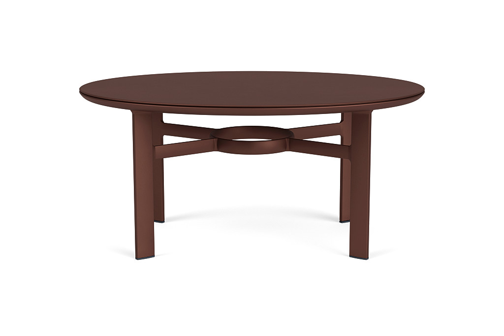 brown jordan coffee table