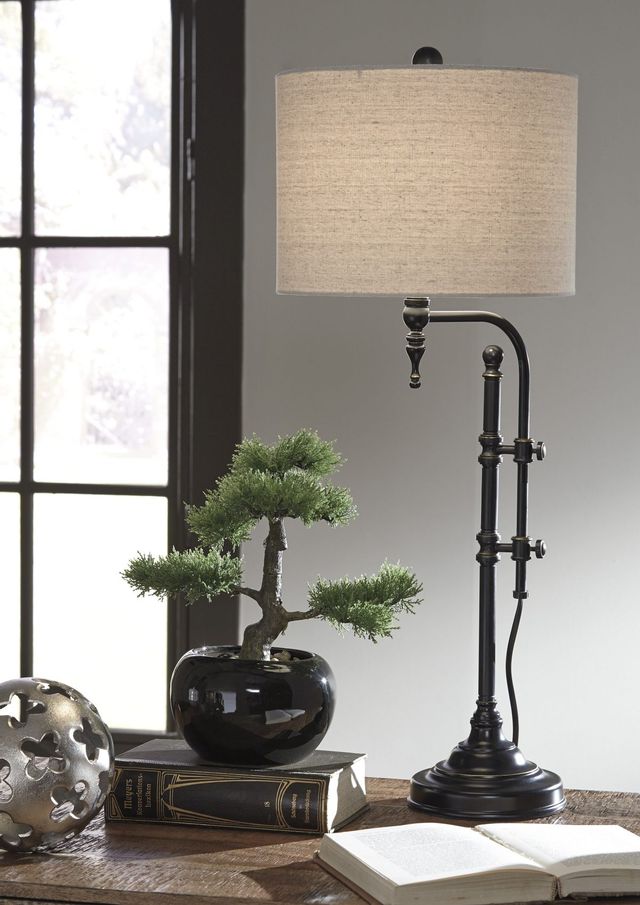 Signature Design by Ashley® Anemoon Black Table Lamp-2