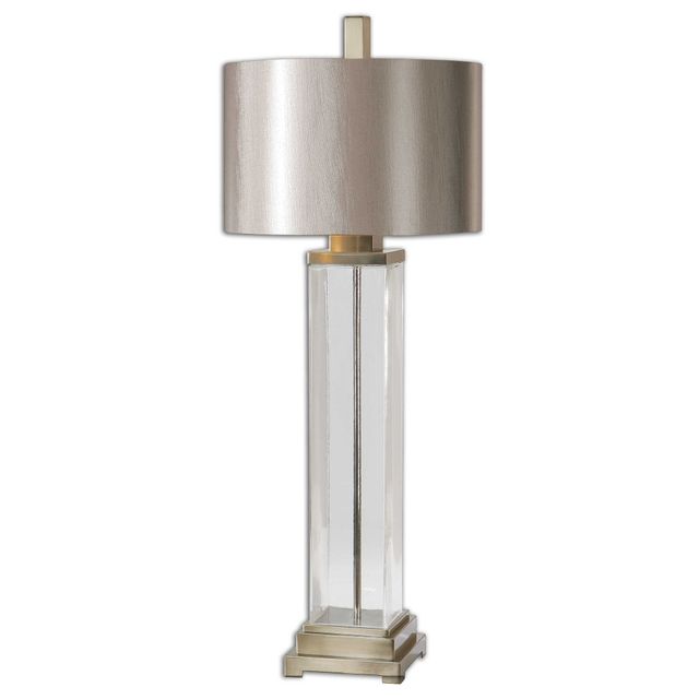 Uttermost® Drustan Clear/Champagne Table Lamp