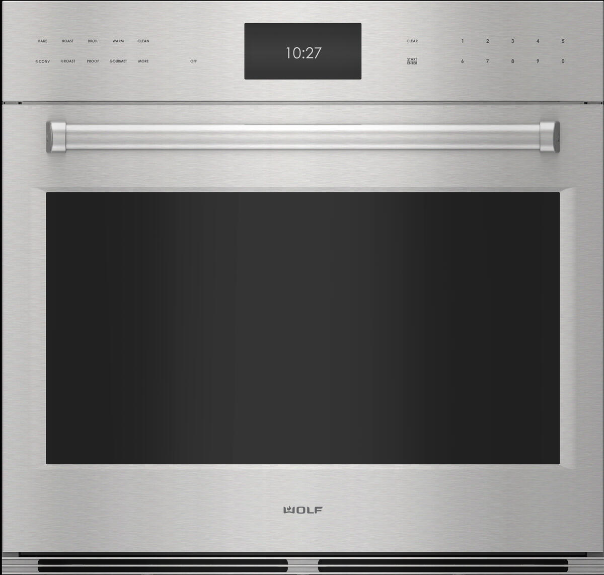 Wolf® E Series 30" Stainless Steel Professional Built in Single Electric Wall Oven