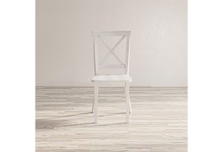 Jofran Inc. Eastern Tides Blanc X Back Dining Chair
