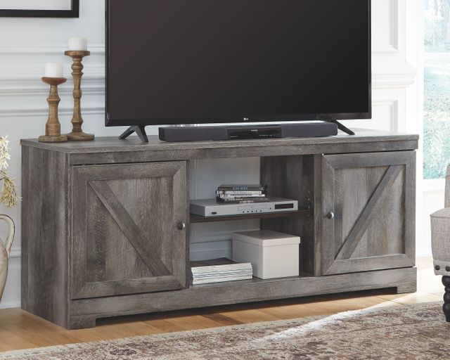 Signature Design by Ashley® Wynnlow Gray Large TV Stand 5
