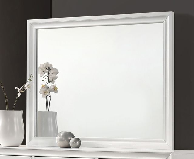 Coaster® Barzini White Dresser Mirror 1