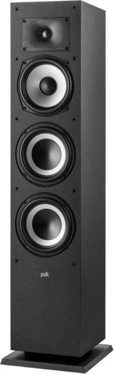 Polk® Audio Black Floor Standing Speaker 0