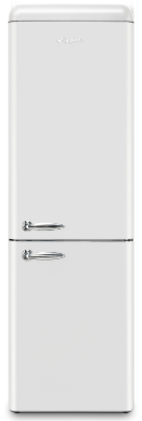 Epic® 11.0 Cu. Ft. White Retro Compact Refrigerator