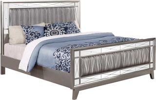Coaster® Leighton Metallic Mercury Queen Bed