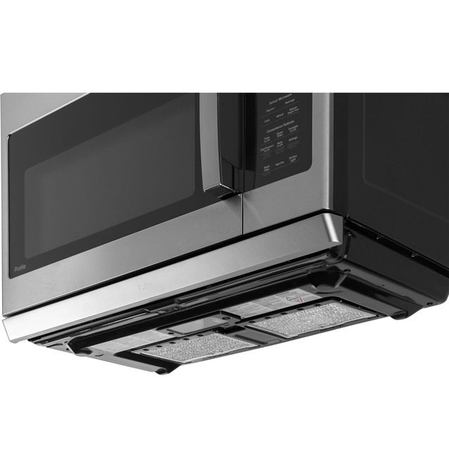GE Profile™ 2.2 Cu. Ft. Stainless Steel Over The Range Microwave -3