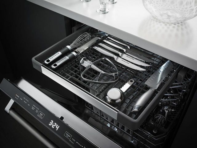 KitchenAid® 24" Black Built In Dishwasher 6