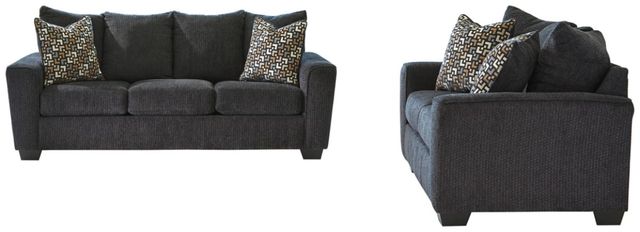 Benchcraft® Wixon 2-Piece Slate Living Room Set