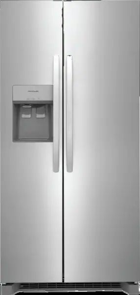 Frigidaire® 22.3 Cu. Ft. Stainless Steel Side by Side Refrigerator 0