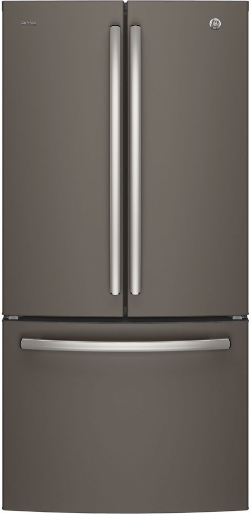 Réfrigérateur à portes françaises de 33 po GE Profile™ de 24.5 pi³ - Ardoise