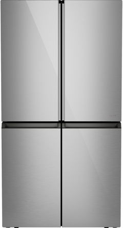 Café™ 36 in. 28.3 Cu. Ft. Platinum Glass French Door Refrigerator 