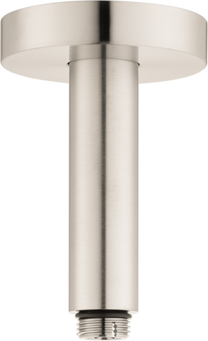 Hansgrohe Raindance E Brushed Nickel Extension Pipe for Ceiling Mount