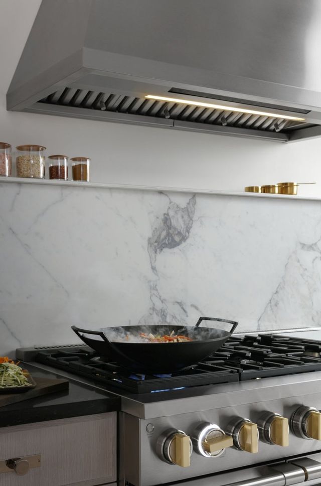 Monogram® Statement Collection 48" Stainless Steel Wall Mounted Range Hood 6