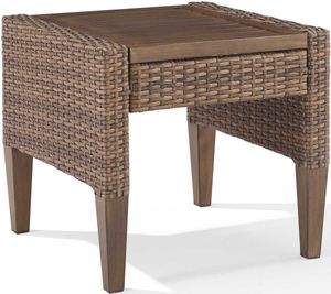 Crosley Furniture® Capella Brown Outdoor Side Table