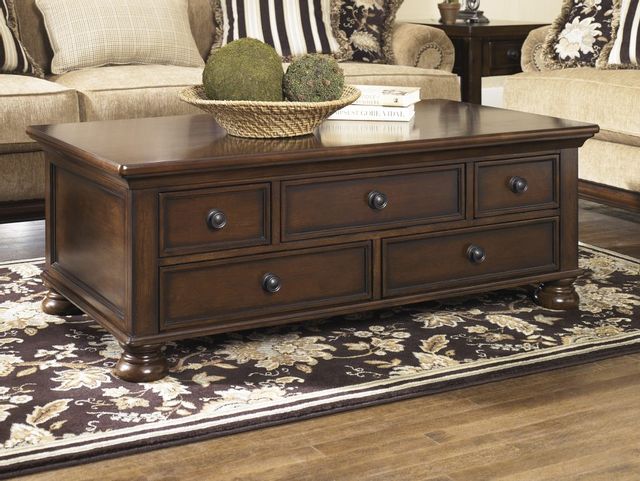 Signature Design by Ashley® Porter Rustic Brown Coffee Table 8
