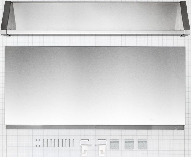KitchenAid Tall Backguard with Dual Position Shelf - for 48" Range or Cooktop-2