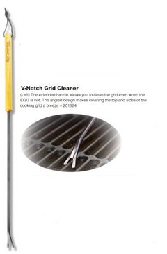 Long Handle V-Notch Grid Cleaner