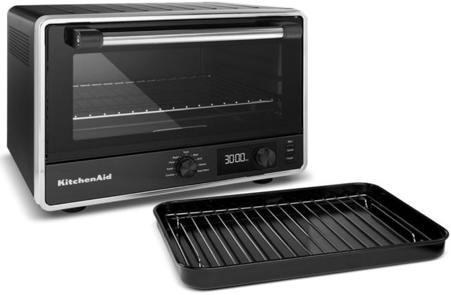 KitchenAid® Black Matte Countertop Oven 1