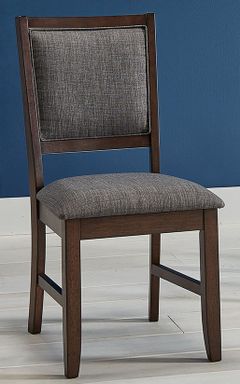 A-America® Chesney Falcon Brown Upholstered Side Chair