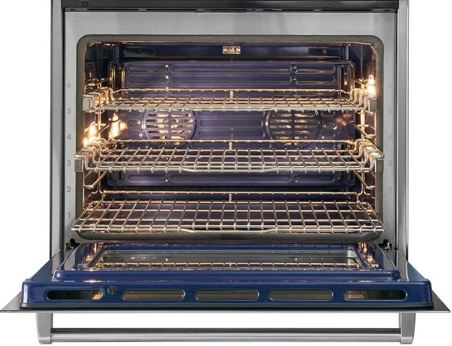 Wolf® E Series 30" Stainless Steel Transitional Built in Single Electric Wall Oven-1