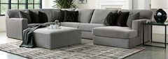 Jackson Furniture Carlsbad Charcoal 4 Piece Sectional Sofa
