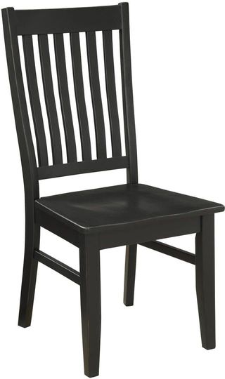 Coast to Coast Accents™ Orchard Black Rub Dining Chair